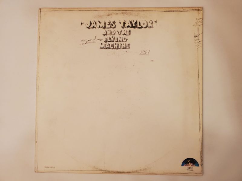James Taylor James Taylor and the Original Flying Machine vinyl record